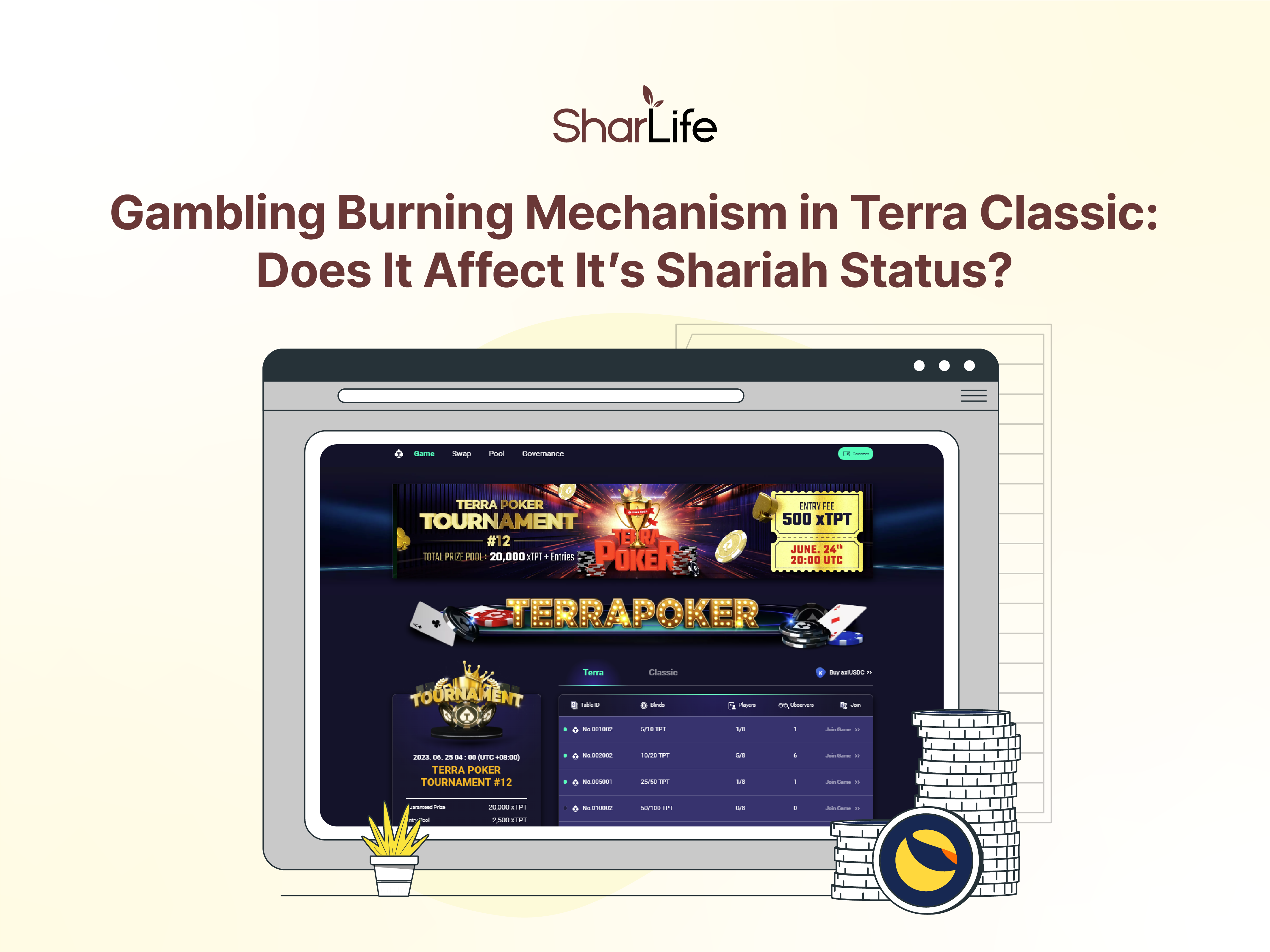 Mekanisme Pembakaran Perjudian dalam Terra Classic: Adakah Ia Mempengaruhi Status Shariah?