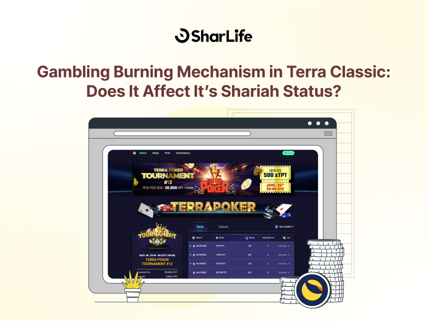 Gambling Burning Mechanism in Terra Classic: Does It Affect Its Shariah Status?