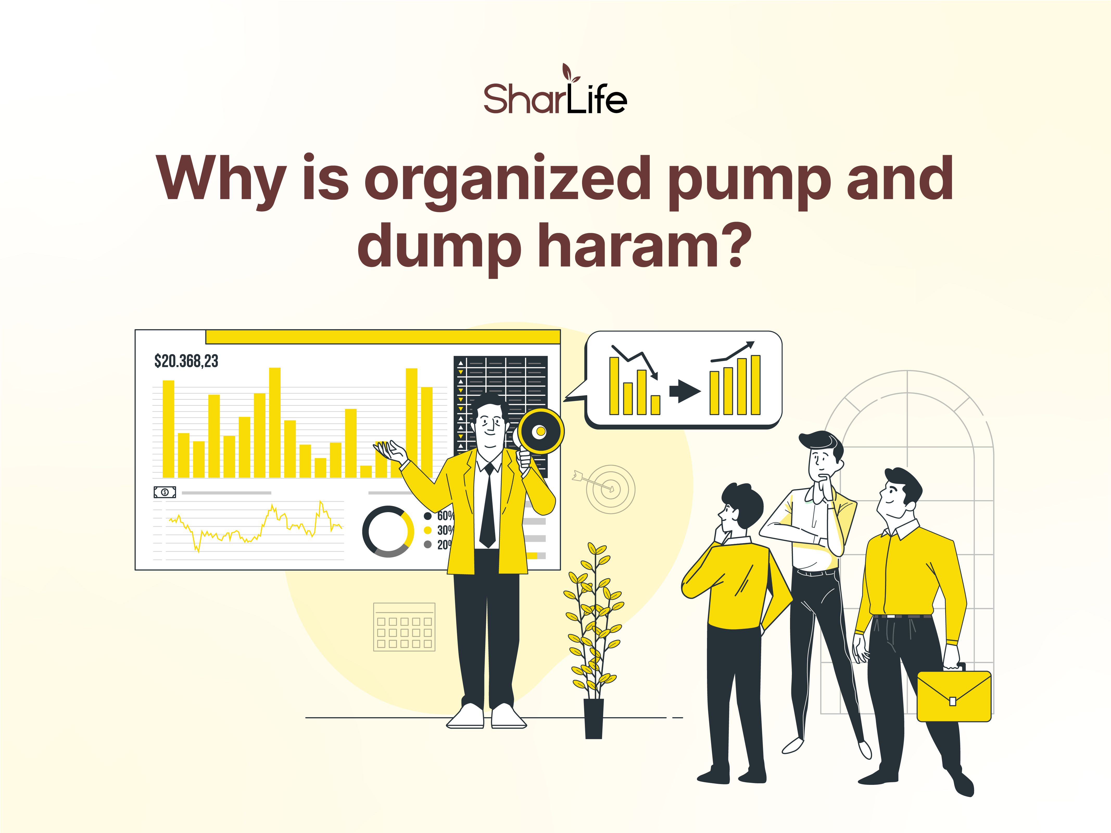 Why is Organized Pump and Dump Haram?