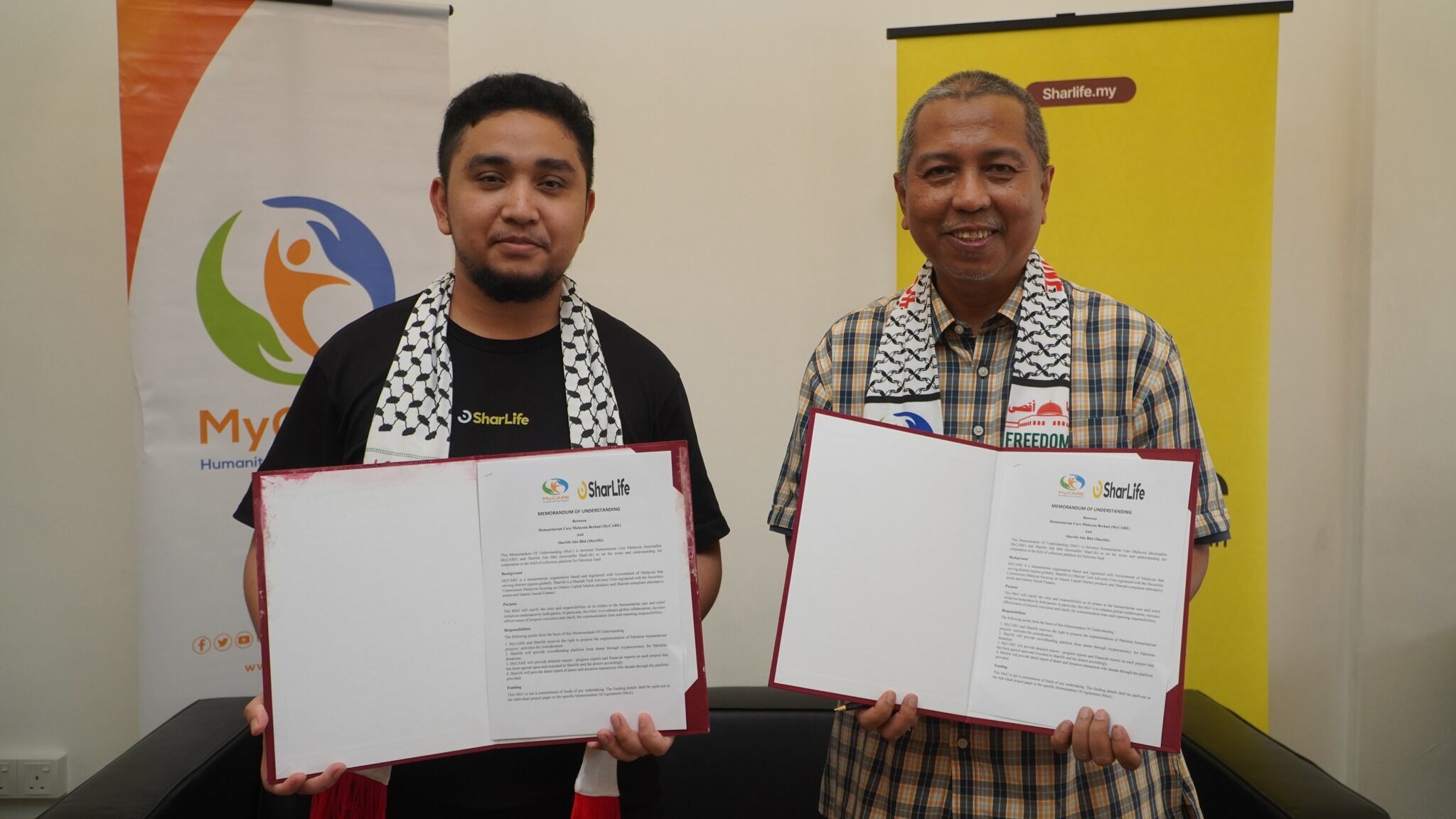 Sharlife and MyCARE Collaborate to Facilitate Digital Asset Donations for Humanitarian Aid in Gaza