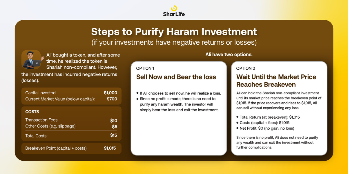steps to purify investment